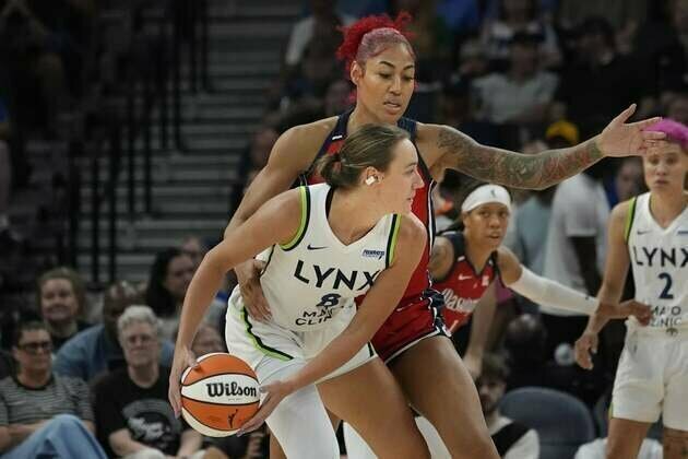 Lynx score late, hold off new-look Mystics