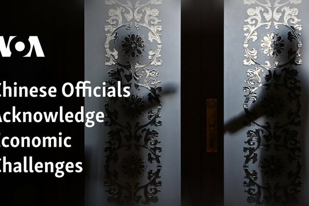 Chinese Officials Acknowledge Economic Challenges
