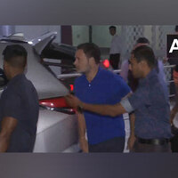 Rahul Gandhi arrives in Delhi after cutting short his US visit in aftermath of Pahalgam terror attack