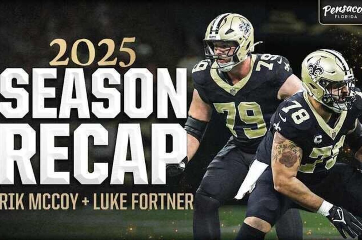 Saints 2025 Season Recap | Centers Erik McCoy and Luke Fortner