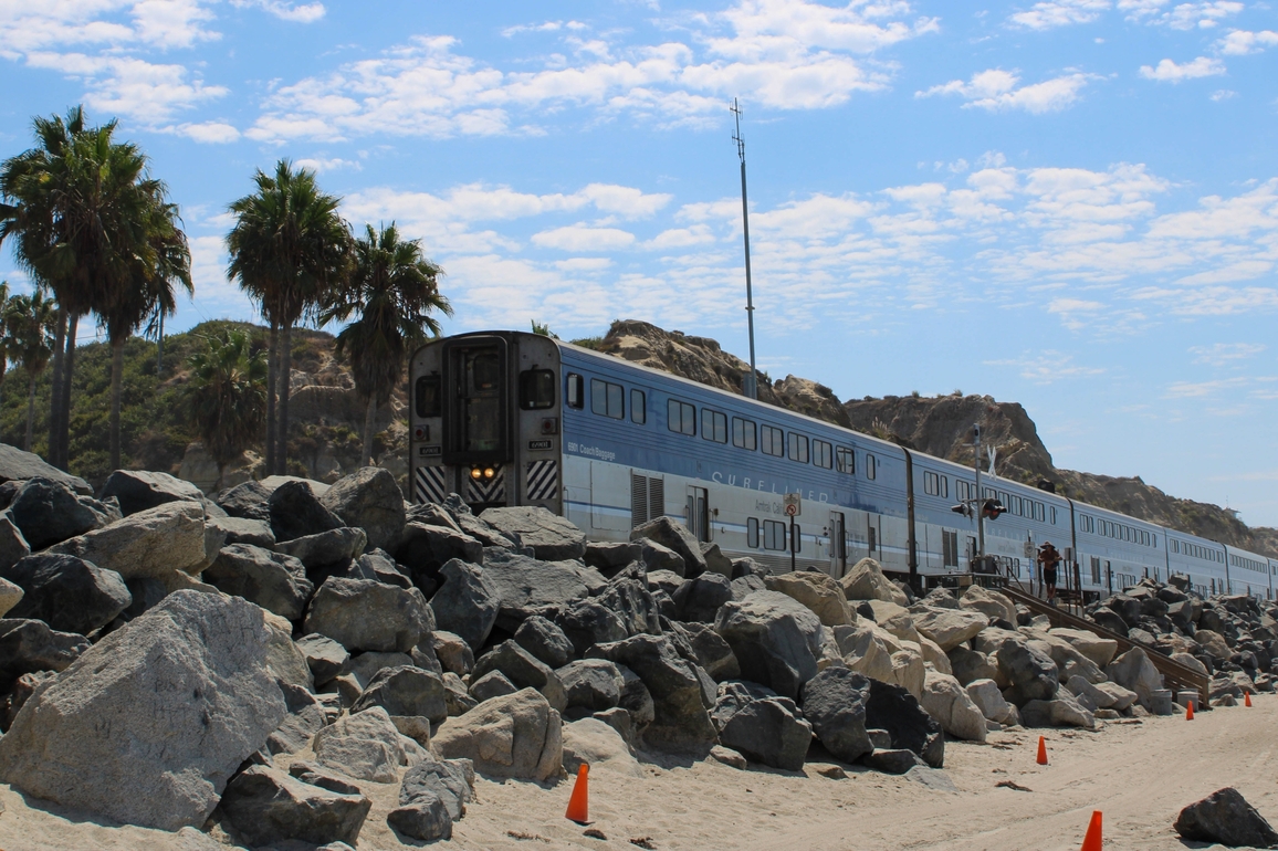 State Grants Orange County Emergency Permit For Surfliner Rail Stabilization