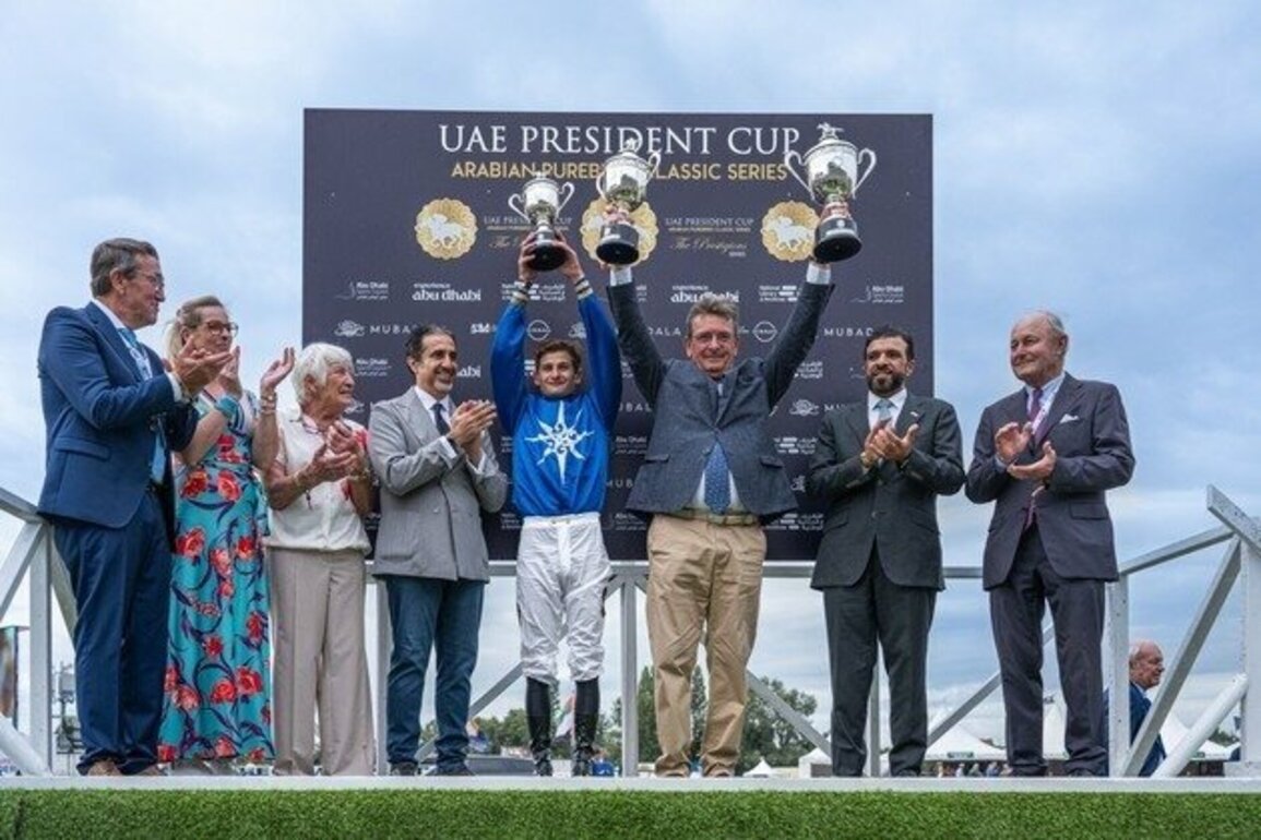 Al Zeer claims UAE President's Cup for Purebred Arabian Horses in Belgium