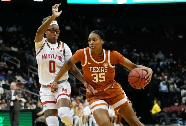 No. 7 Texas piles on No. 8 Maryland at Coretta Scott King Classic