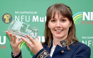 Royal Welsh Show: Beef and sheep farmer crowned Wales Woman Farmer of the Year