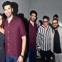 Aditya Roy Kapur, Anurag Basu, Fatima Shaikh attend 'Metro...In Dino' success bash; check pics