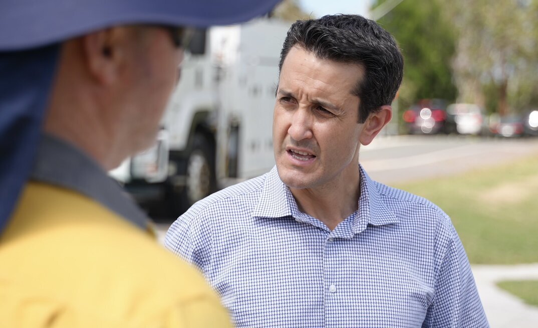 Queensland premier David Crisafulli.