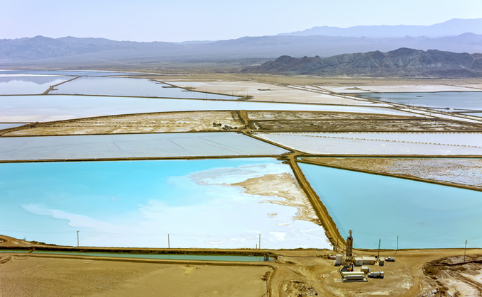 Lithium mine in Silver Peak, Nevada, California, USA | Credit: iStock