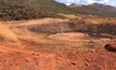  Deslizamento de terra em mina da Itaminas em Sarzedo (MG)/Reprodução