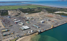 The Barry Beach Marine Terminal will receive much of the infrastructure removed from the Bass Strait.