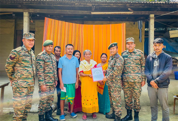 Honouring sacrifice: Indian Army ensures restoration of family pension for Biwari Boro