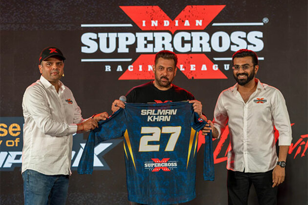 Salman Khan unveils season two of Indian Supercross Racing League