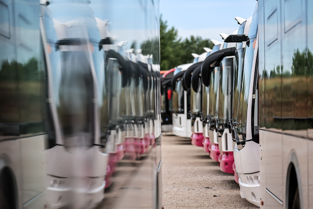 HUNGARY-KOMAROM-BYD-ELECTRIC BUS PLANT