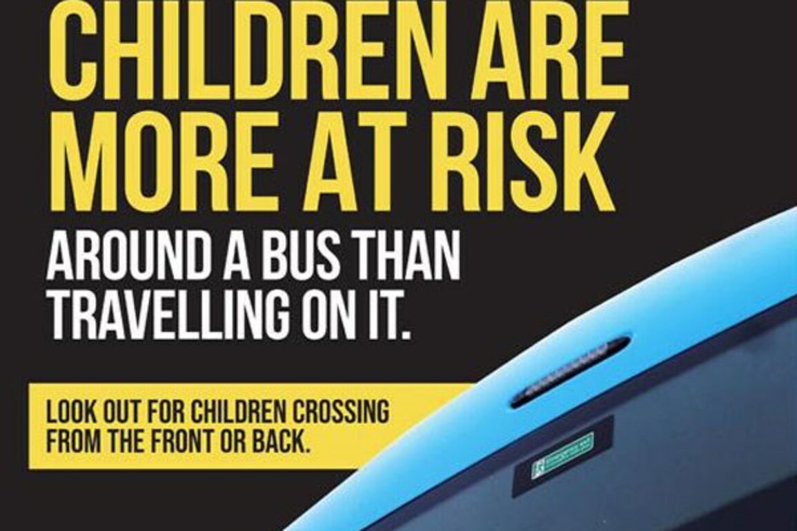 New Campaign Urges Driver Caution Around Buses To Protect Children   21-05-2025