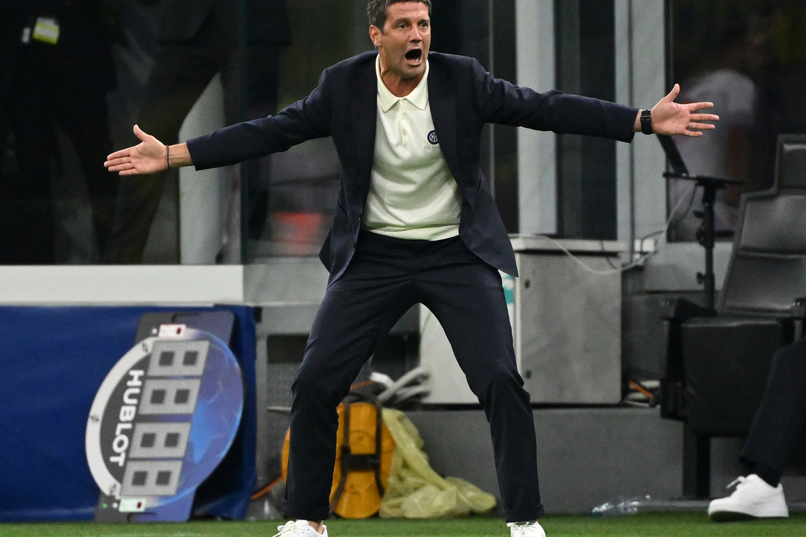 (SP)ITALY-MILAN-FOOTBALL-UEFA CHAMPIONS LEAGUE-INTER MILAN VS SLAVIA PRAHA