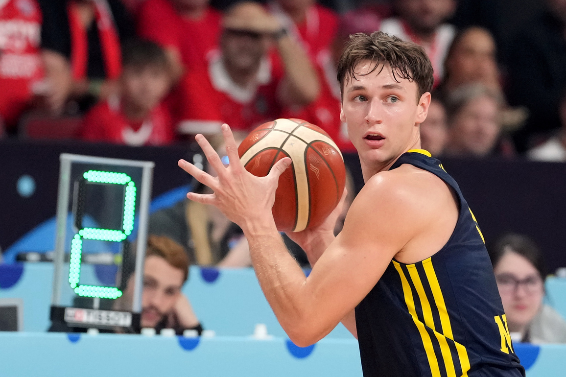 (SP)LATVIA-RIGA-BASKETBALL-FIBA-EUROBASKET-TRKIYE VS SWEDEN