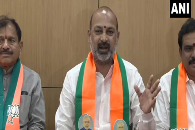 "BJP is Team India; Congress are Team Pakistan": BJP's Bandi Sanjay Kumar on MLC elections