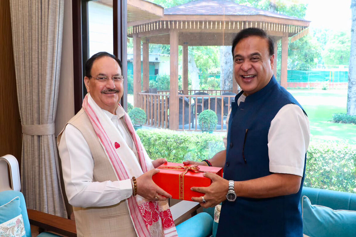 CM Himanta Sarma meets Nadda, seeks guidance to make Assam 'medical tourism hub'