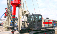  Comacchio debuted the CH 300, the latest addition to its large diameter drill rig range, at Bauma 