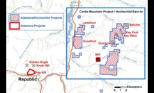  Adamera’s Cooke Mountain projects subject to the Hochschild earn-in in Washington, US