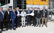 During bauma 2025, Liebherr handed over a new HS 8130.1 to Salim Equipment Rental LLC