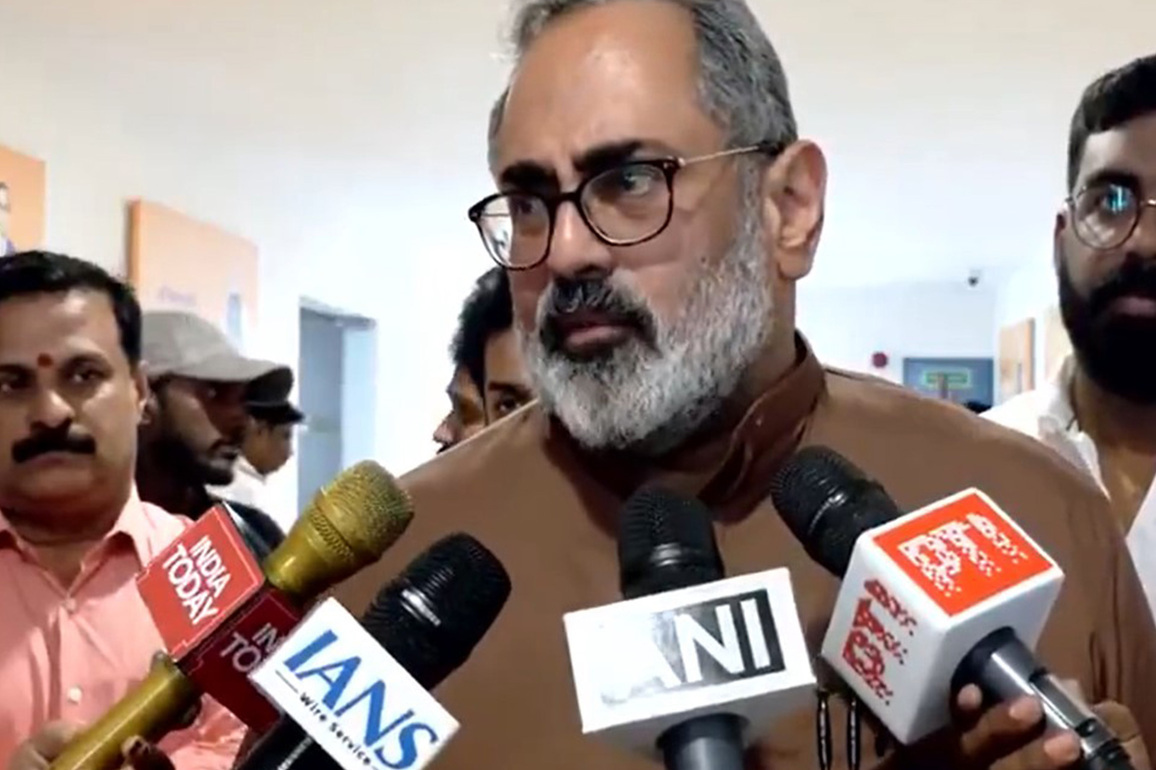 "Determined to give people change": Kerala BJP President Rajeev Chandrasekhar