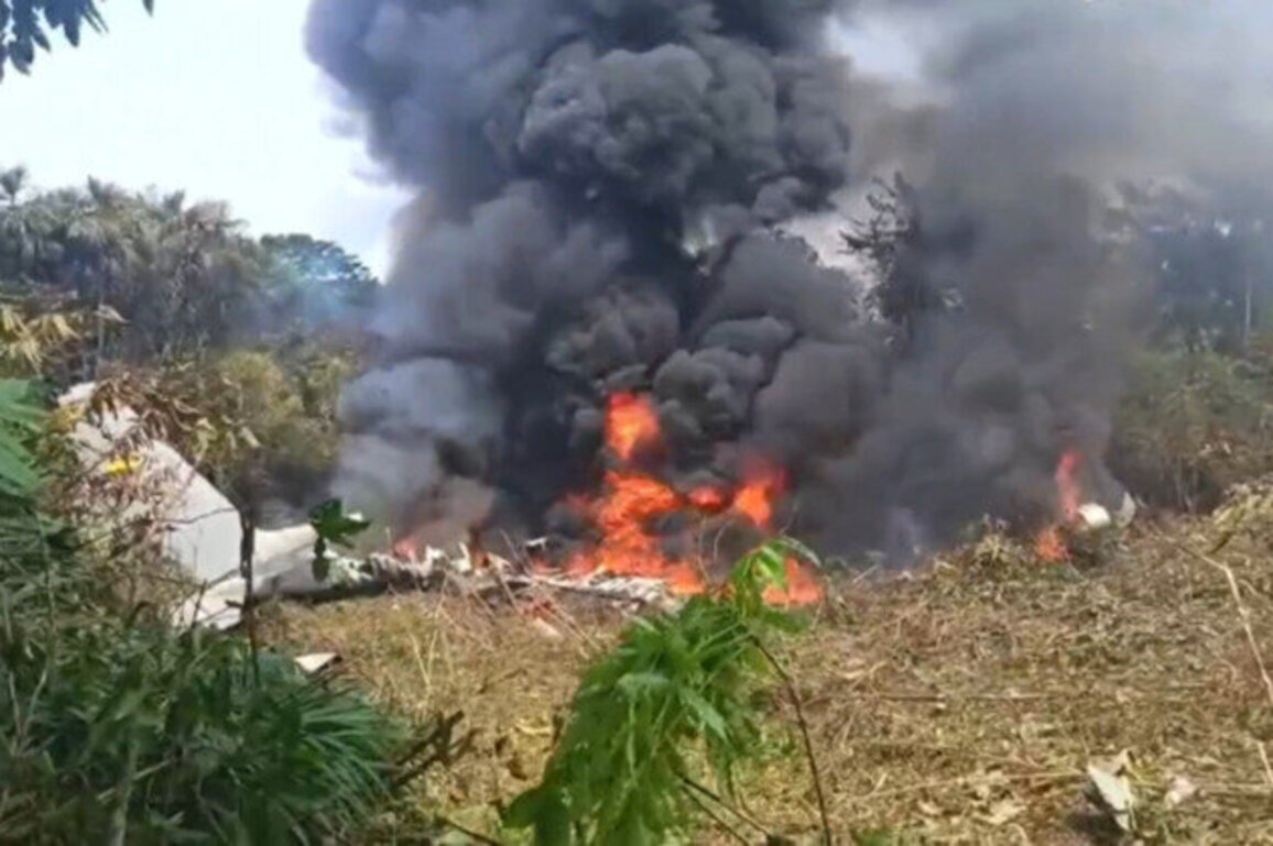 At least 66 killed in military plane crash 