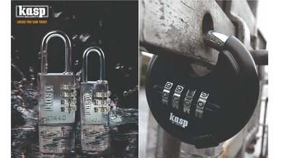 Kasp Further Strengthens its Combination Padlocks Range