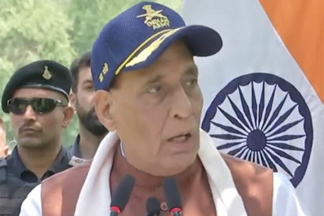 "Are nuclear weapons safe in hands of a rogue nation," Rajnath Singh calls out Pak nuclear blackmail