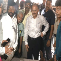 West Bengal: Congress' Adhir Ranjan visits violence-hit area in Murshidabad