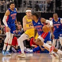 Behind Daniss Jenkins' career night, Pistons end Lakers' win streak