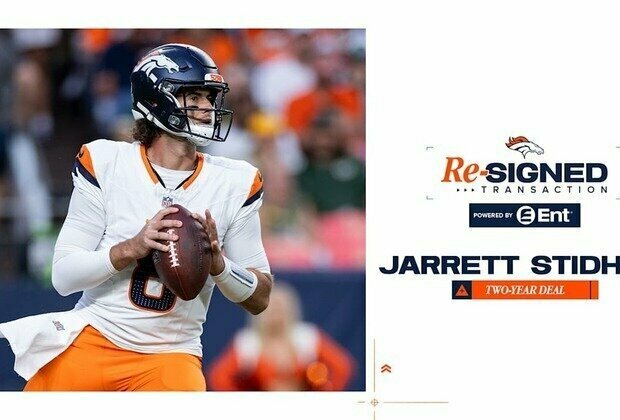 Broncos re-sign QB Jarrett Stidham to 2-year contract