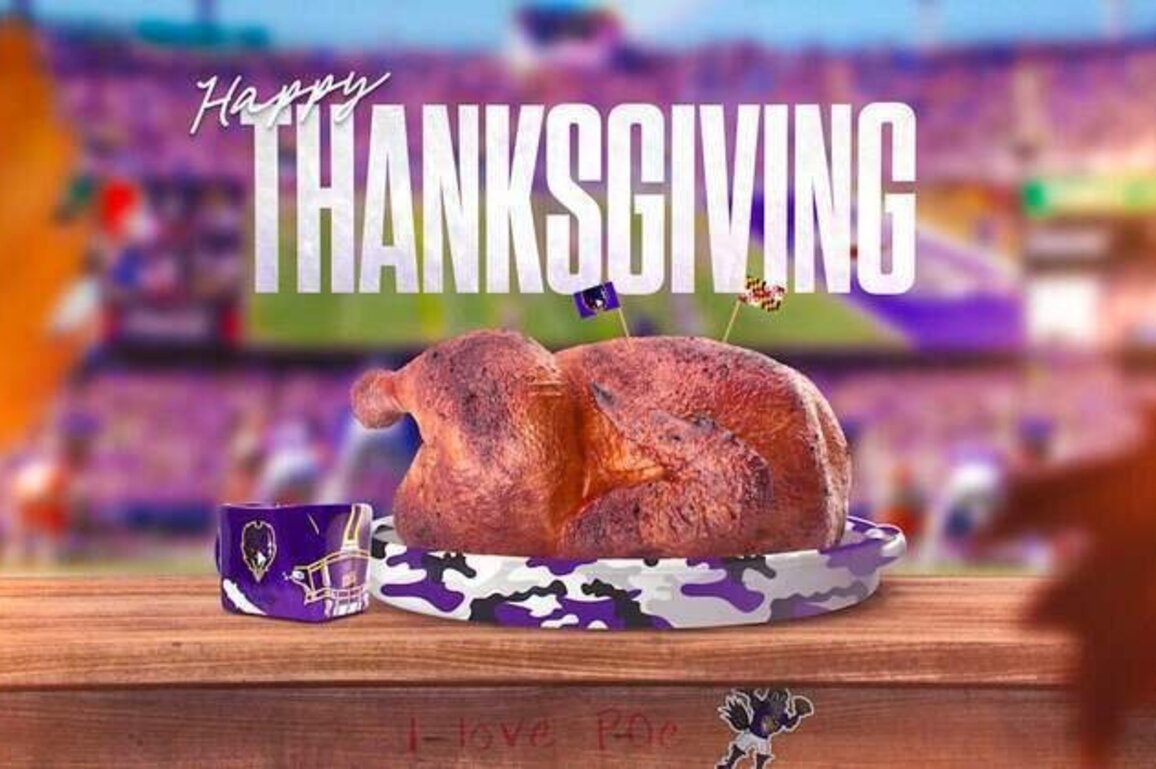 What the Ravens Are Doing for Thanksgiving