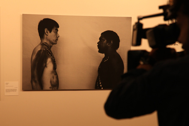 AUSTRALIA-CANBERRA-EXHIBITION-ABORIGINAL AND CHINESE PEOPLE