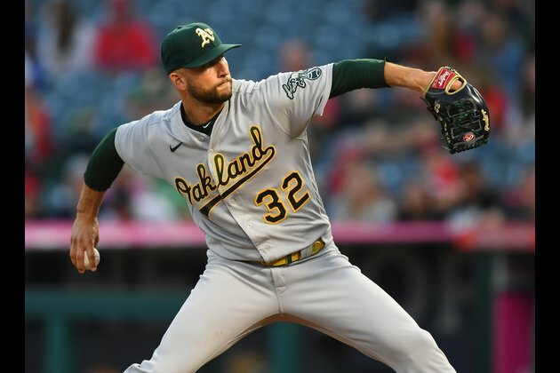 James Kaprielian, Athletics shut down Angels