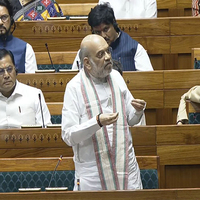 "They will continue to sit in opposition for next 20 years": Amit Shah slams Congress over interruptions during Jaishankar's speech