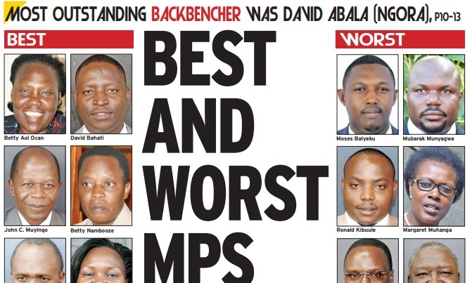 Best and worst performing MPs named Best and worst performing MPs named