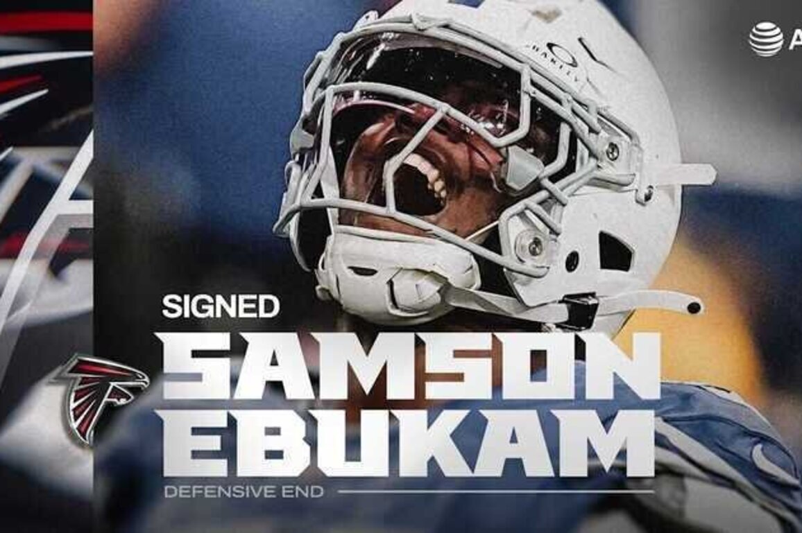 Atlanta Falcons sign DE Samson Ebukam