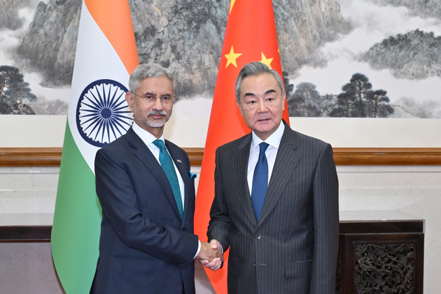 CHINA-BEIJING-WANG YI-INDIAN FM-TALKS (CN)
