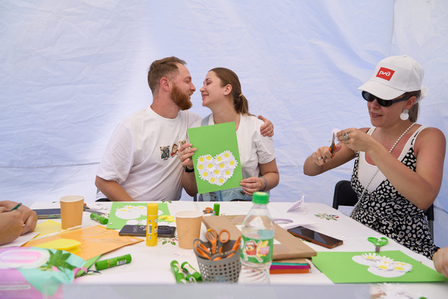 RUSSIA-VLADIVOSTOK-DAY OF FAMILY, LOVE AND FIDELITY
