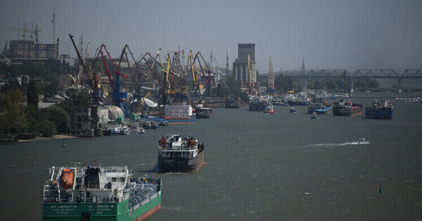 Ukrainian drone attack on grain ships kills five