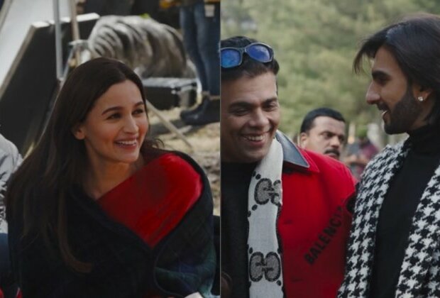 Check out Ranveer-Alia's fun-filled BTS moments from sets of 'Rocky aur Rani Kii Prem Kahaani'