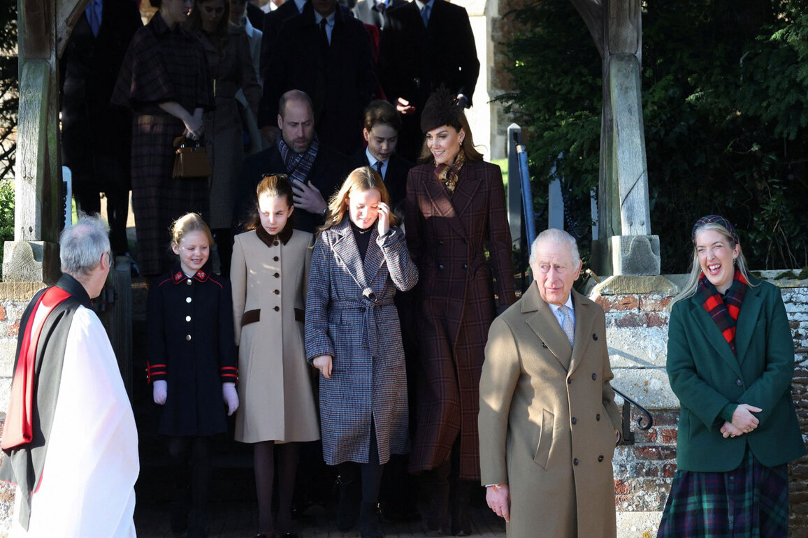 Royal family attend Christmas Day church service, King Charles delivers his annual Christmas address
