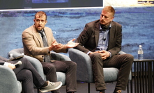 (Left-to-right) Tom Switzer, Aidan Morrison and Dr Chris Keefer 
