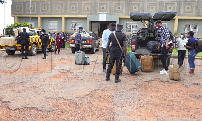 Police intercepts 23 passengers at Entebbe Airport over forged Covid-19 certificates Police intercepts 23 passengers at Entebbe Airport over forged Covid-19 certificates