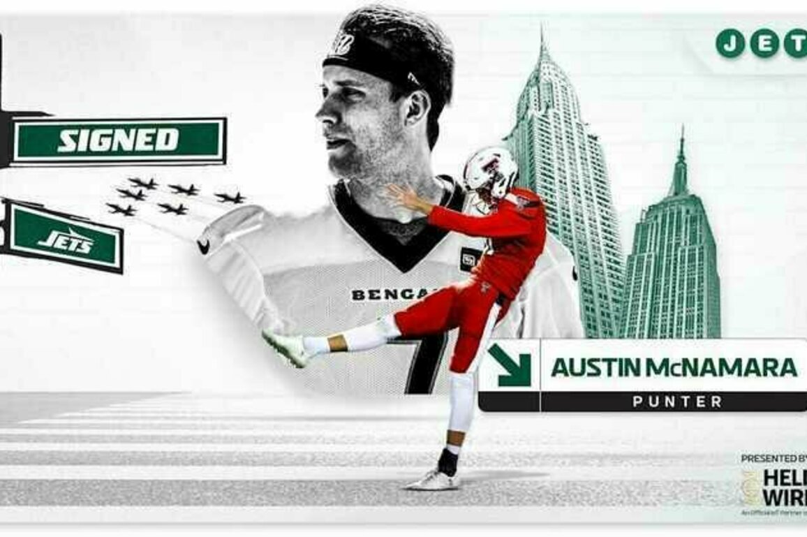 Jets Sign P Austin McNamara