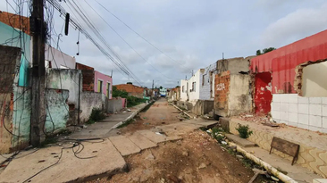 Área afetada por extração de sal-gema da Braskem em AL