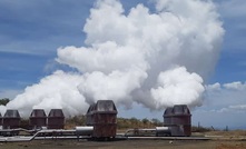  Pawa Well 3 (PW-03) during the discharge testing at the Kenyan Baringo-Silali Geothermal Project in March 2021