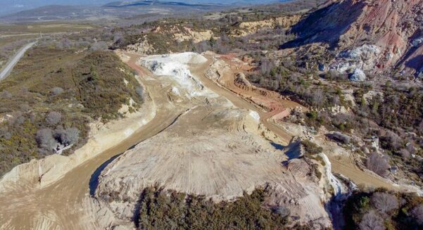 The Penouta mine in northwestern Spain 