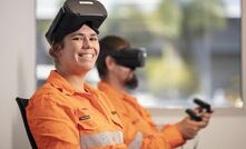  Virtual reality plays a role in the training.