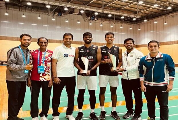 "You gave it your all": Anurag Thakur lauds Satwiksairaj-Chirag after China Masters 2023 final loss